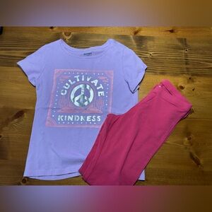 4/$12 Old Navy Kids Set - Lavender and Fuchsia